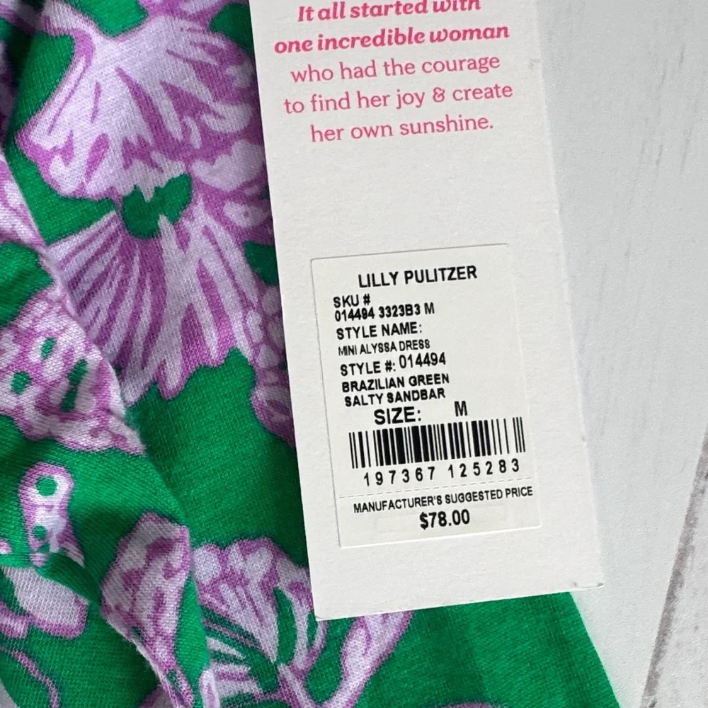 NWT Lilly Pulitzer mini Alyssa Dress - Picture 2 of 4